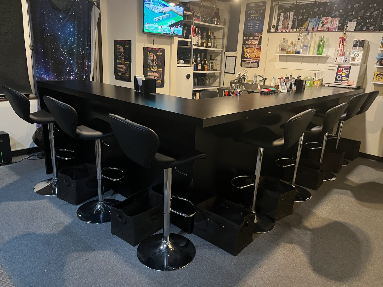 新橋のバー利用も可能なGaming Bar Sirius